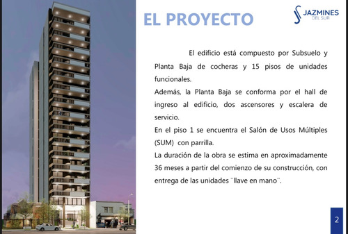 Venta Departamento 1 Dormitorio Centro