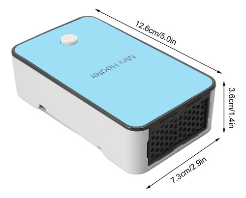 Mini Aquecedor De Aquecimento Rápido E Baixo Ruído Miniwatt