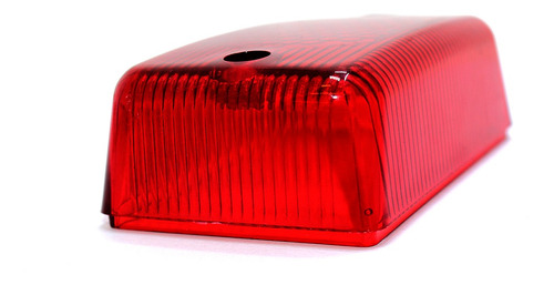 Acrilico  Farol  Rectangular. Rojo