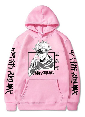 Jujutsu Kaisen Sudadera Con Capucha Hip Hop Anime Pullovers