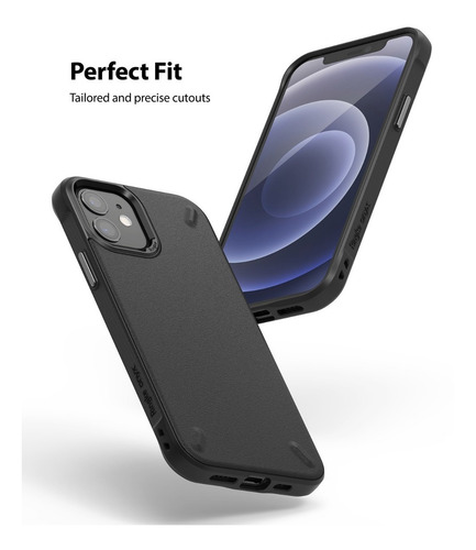 Imagen 6 de 6 de Funda iPhone 12 & 12 Pro 6.1 Ringke Onyx Original Anti Impac