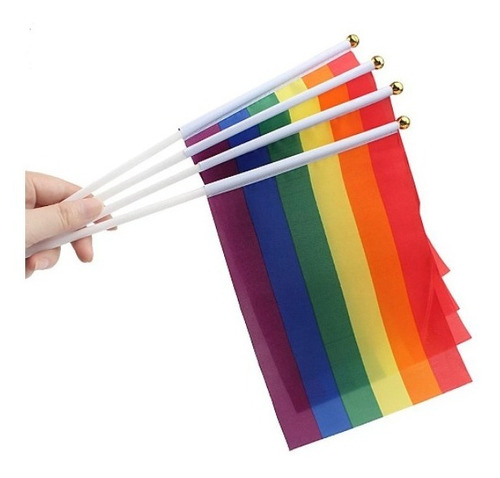 Banderines Lgbt (orgullo Gay) (10 Unid)