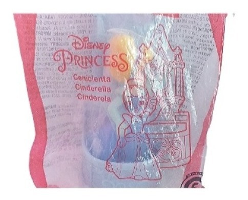 Figura Cenicienta Princesa Disney Pixar Mc Donalds Bolsa