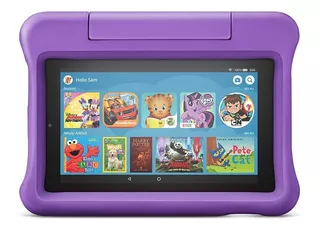 Tablet Amazon Kids Edition Fire 7 2019 7" 16GB roxo e 1GB de memória RAM