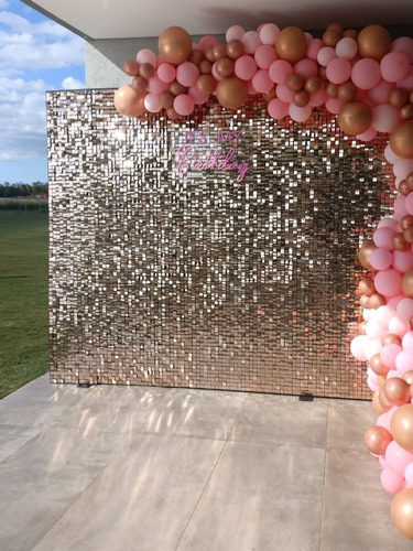 Imagen 8 de 10 de Shimmer Wall 4d . Panel De Lentejuelas , En Alquiler