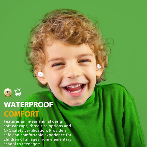 Fones De Ouvido Sem Fio Cootimock Frog 85db Volume Limit Kid