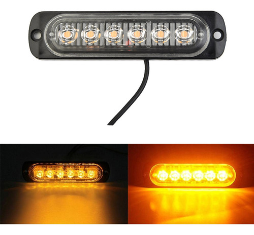 Lámpara Con Carcasa De Plástico, Linterna Led De 6 Led