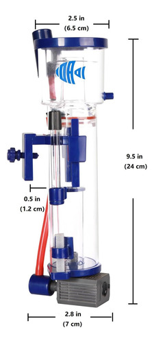 Skimmer De Nano Proteínas Para Acuarios De Agua Salada, De