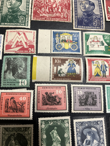 Sello Correo Alemania Democrática 48 Estampillas Sin Circula (Usado)