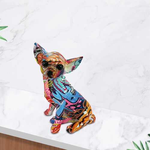 Estatua De Graffiti Chihuahua, Escultura De Del Alfabeto