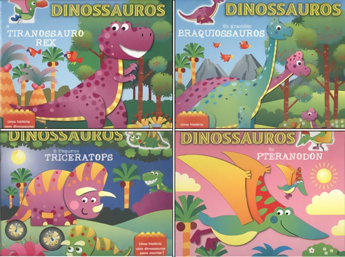 Dinossauros Surtidos: Livros Com Peças Destacaveis 