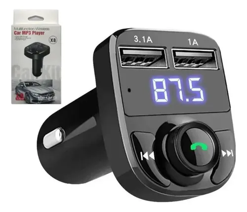 Transmisor Radio Fm Bluetooth Mp3 Usb Tf Wam Cargador Auto | Cuotas sin ...