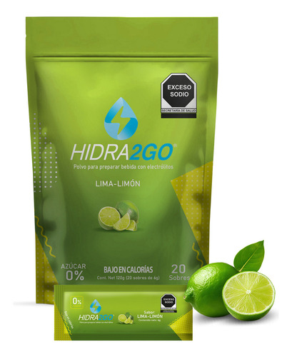 Electrolitos En Polvo Bolsa 20 Sobres Sin Azúcar 600 Ml