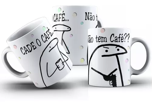 Caneca Não tem café ?! - Flork meme