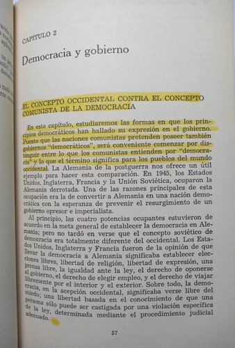 Dos Formas De Vida . Democracia Y Comunismo , William Ebenst (Usado)