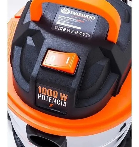 Aspiradora Daewoo Agua Polvo Tanque Industrial 20 Lts Davc90