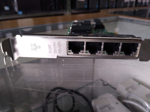 Placa Rede Quad Port Intel Gigabit 1000m Dell Oh092p (Usado)