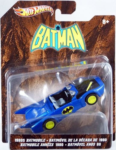 Batimovil Batman Superfriends Tv 1:50 Hot Wheels Dc Superman