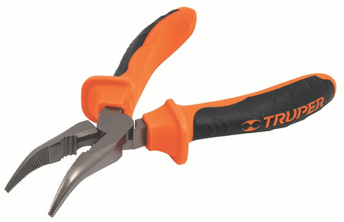 Pinza Punta Curva 6 Mango Comfort Grip, Truper Expert