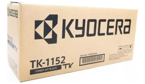 Tóner Nuevo Kyocera Tk-1152 Negro Facturado Para 3000 Pág.