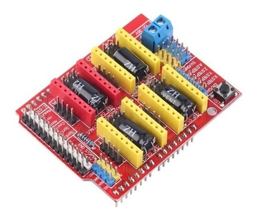 Imagen 1 de 7 de Shield Cnc V3 Mother Para Arduino Uno Usb Drivers Reprap