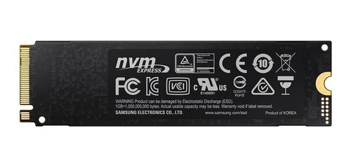 Disco sólido SSD interno Samsung 970 EVO Plus MZ-V7S500 500GB