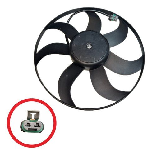 Electroventilador Aleman Vw Gol Trend Voyage Fox Suran