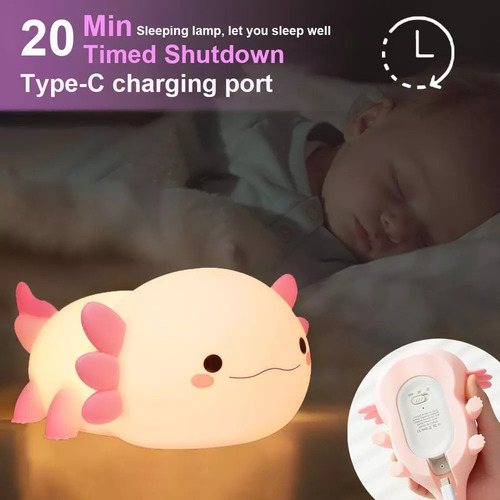 .s Bonita Luz Nocturna En Forma De Tritón Usb
