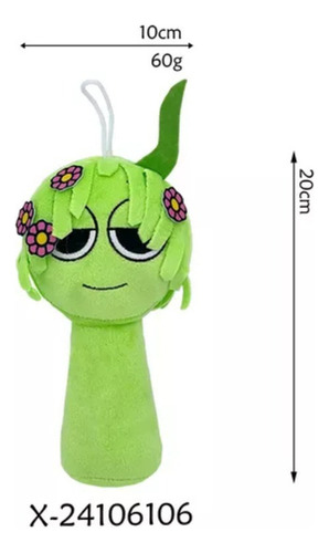 / Caixa De Ritmo De Pelúcia Sprunki, 5 Unidades, 20 Cm