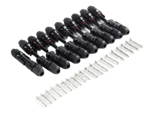 10 Pares Mc4 Conector Paneles Solares Sistemas Impotec