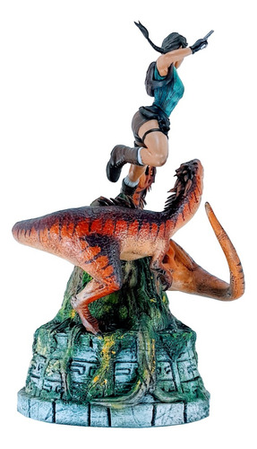Figura 3d Resina 12k Lara Croft - Tomb Raider