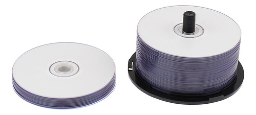50pcs Discos Grabables Discos Cd-r Imprimibles En Blanco