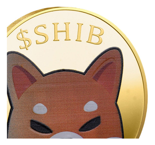 Monedas Dogecoin De 40 Mm, Monedas Doge Chapadas En Oro