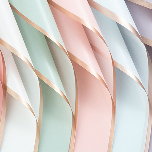20 folhas de papel celofane coreano, buquês, arranjos de flores cáqui