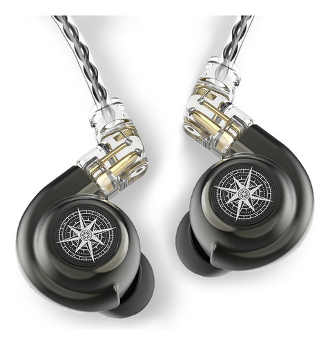 Auriculares In Ear Monitor Hifi Bass Conch Iems Zinc Color