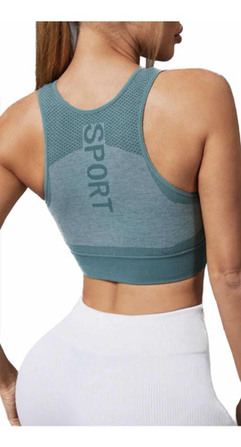 Top Deportivo Shein Con Push-up, No Victoriasecret