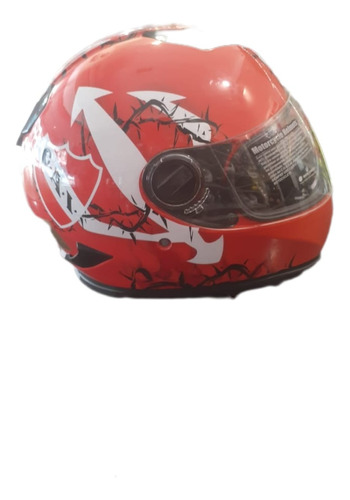 Casco Hawk Club Independiente Talle S Motosmiguel