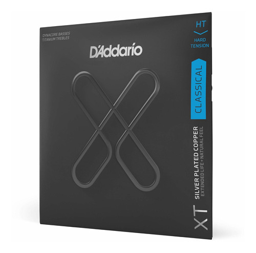 D'addario Xt Dynacore Titanio Cuerdas De Guitarra Clásica Te