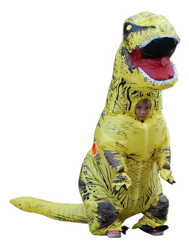 Disfraz De Halloween De Dinosaurio Inflable Para Aldult