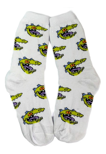 Medias Rugrats Reptar  Adulto Largas