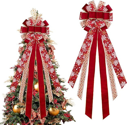 Lazo Para Decoracion Del Arbol De Navidad 11 8 X 47 2 Pulgad