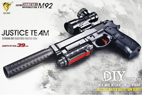 Pistolas Cloock Hidrogel Recargables Combo 5pzs+envió Gratis