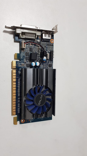 Placa Video Galax Geforce Gt 710 1gb Ddr3 64 Bits Hdmi/dvi-d (Usado)