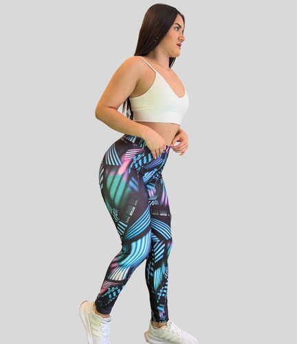 Calza Deportiva Mujer Linea Brasil 390 Elasticadas