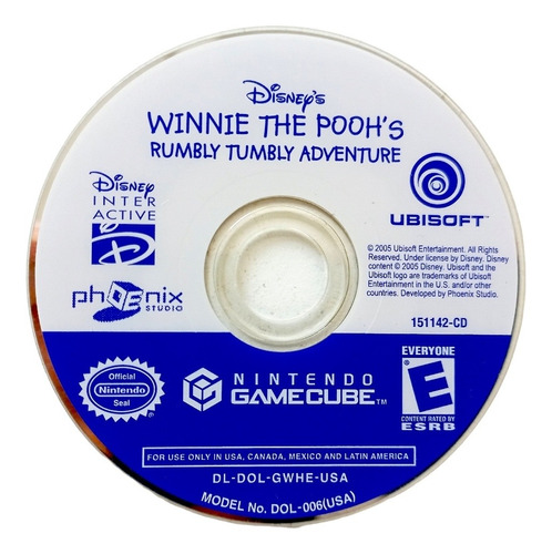 Winnie The Pooh's Rumbly Tumbly Adventure Gamecube  (Reacondicionado)