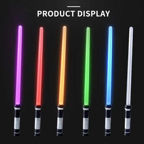 Sabre De Luz Piscando Crianças Rpg Luzes De Brinquedos 1pcs