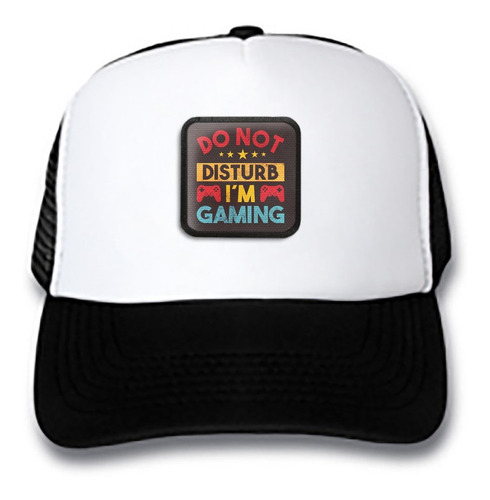 Gorra Gorro Trucker Gamer Juegos Gaming Not Disturb Gam4