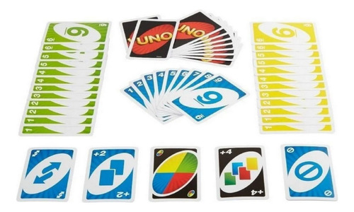 Juego Cartas Combo Uno Flip Uno Casico