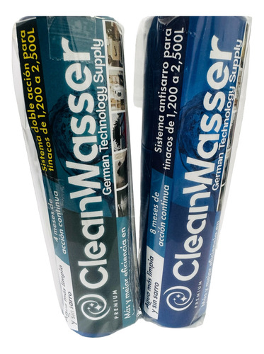 1 Doble Acción Y 1 Antisarro Cleanwaseer Premium De 2,500lts