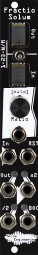 Imagen 1 de 1 de Noise Engineering Fractio Solum Clock Módulo Eurorack